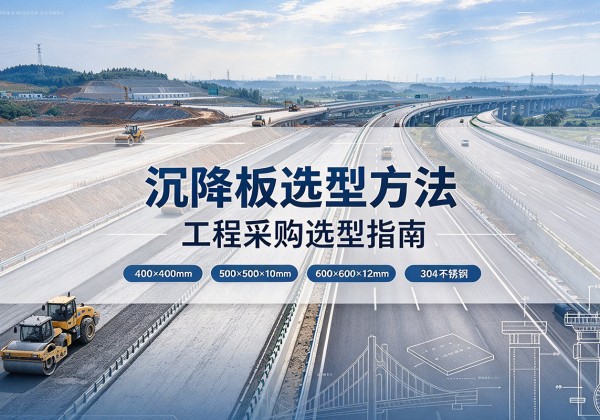 信宜沉降板选择方法