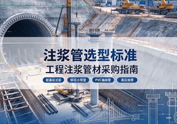 信宜注浆管选型标准